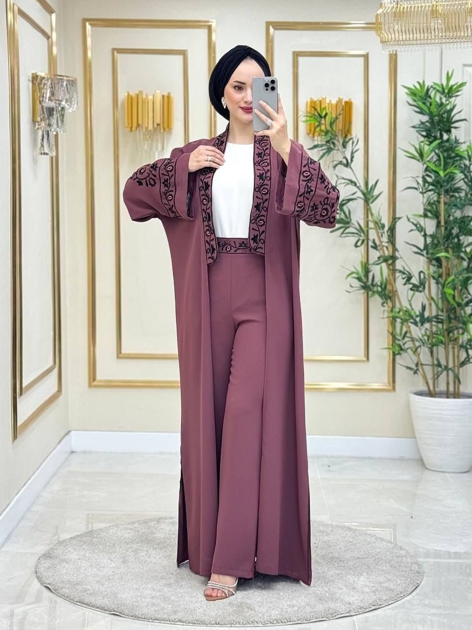ترنج تطريز ٣ قطع